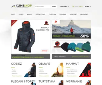 Climbshop.pl(Sprzęt wspinaczkowy) Screenshot