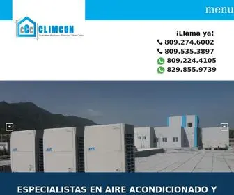 Climconsrl.com(Aire Acondicionado) Screenshot