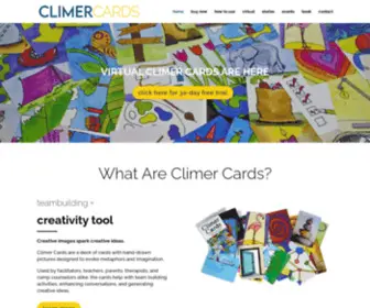 Climercards.com(Climer Cards) Screenshot