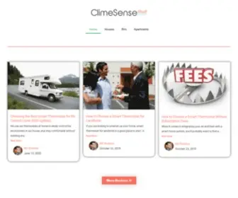Climesense.com(ClimeSense) Screenshot