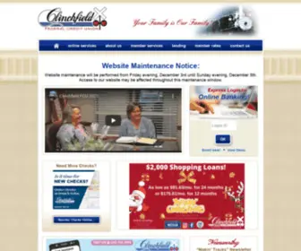 Clinchfieldcu.com(Clinchfield Federal Credit Union) Screenshot