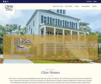 Cline-Homes.com(Cline Homes) Screenshot