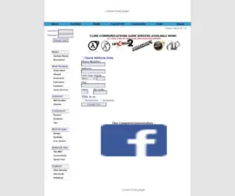 Clinecom.net(Cline Communications) Screenshot