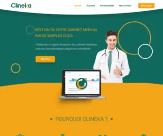 Clineka.com(Medical) Screenshot