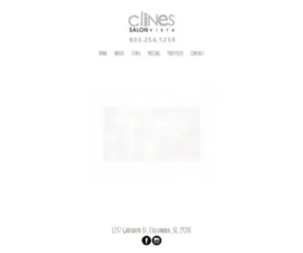 Clinessalon.com(Aveda Hair Salon) Screenshot
