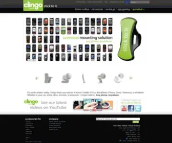 Clingo.com(Universal Mobile Device Accessories) Screenshot