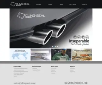 Clingseal.com(Cling-Seal) Screenshot