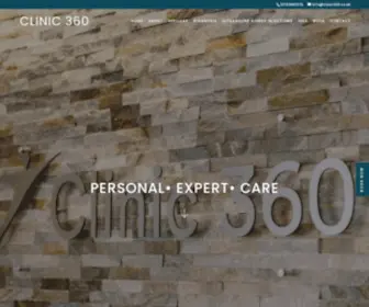 Clinic360.co.uk(Clinic 360) Screenshot