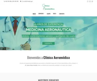 Clinica-Aeromedica.net(Clínica Aeromédica) Screenshot