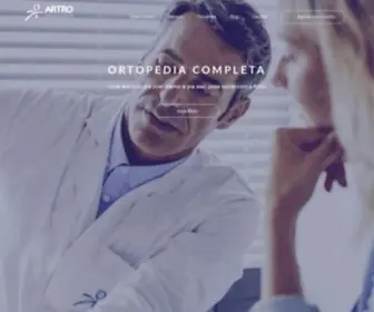 Clinicaartro.com.br(Clínica Artro) Screenshot