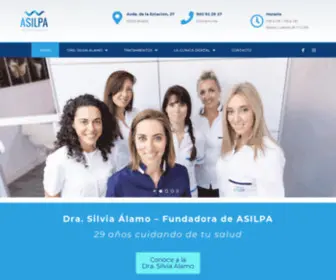 Clinicaasilpa.es(Dentista en Alicante) Screenshot