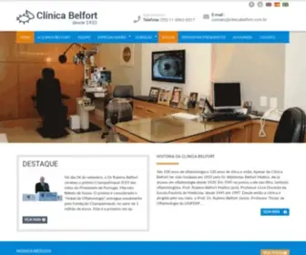 Clinicabelfort.com.br(Clínica) Screenshot