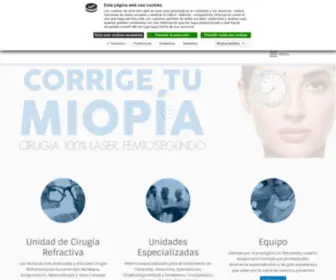 Clinicabenavides.com(Clínica Oftalmológica Dr) Screenshot