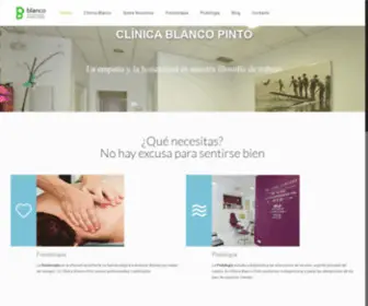 Clinicablancopinto.com(Clínica Blanco Pinto) Screenshot