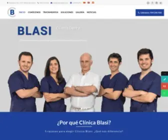 Clinicablasi.com(Clínica dental en Barcelona) Screenshot