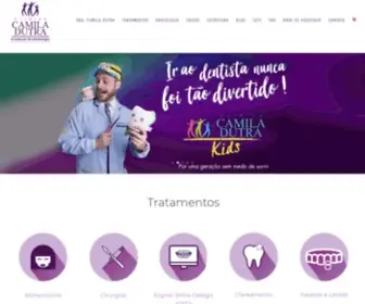 Clinicacamiladutra.com.br(Clínica) Screenshot