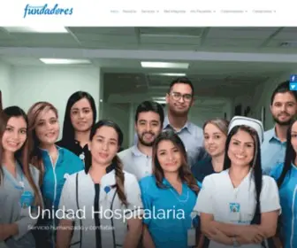 Clinicacentralfundadores.com(Clínica Central Fundadores) Screenshot