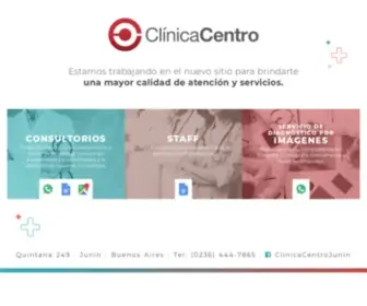 Clinicacentrojunin.com.ar(Clínica) Screenshot