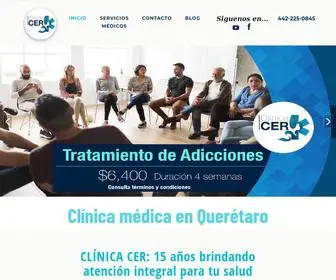 ClinicacerqRo.mx(Clínica médica en Querétaro) Screenshot