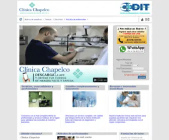 Clinicachapelco.com(Clinicachapelco) Screenshot
