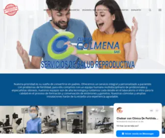 Clinicacolmena.com(Clínica De Fertilidad Colmena) Screenshot