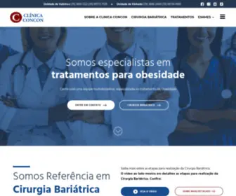 Clinicaconcon.com.br(Cirurgia Bariátrica e Tratamento da Obesidade) Screenshot