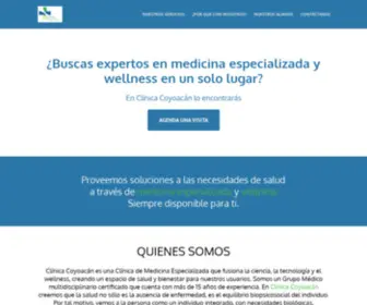 Clinicacoyoacan.com(Clinica Coyoacan) Screenshot