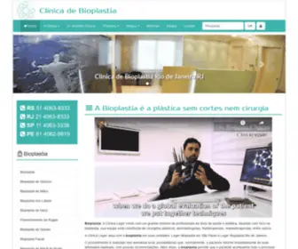 Clinicadebioplastia.com.br(Clínica de Bioplastia) Screenshot