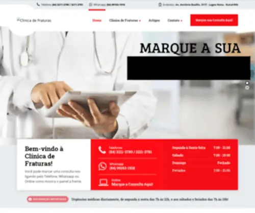 Clinicadefraturasnatal.com(Clinicadefraturasnatal) Screenshot