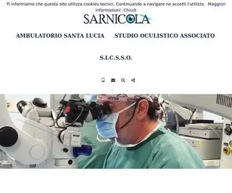 Clinicadegliocchisarnicola.it(Clinica degli Occhi Sarnicola Grosseto) Screenshot