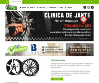 Clinicadejante.ro(Clinica de Jante) Screenshot