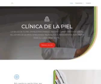 Clinicadelapiel.com.pe(Clinica de la Piel) Screenshot