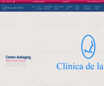Clinicadelapiel.com(CLINICA DE LA PIEL) Screenshot