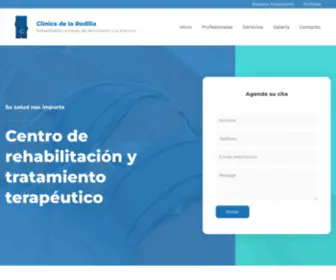 Clinicadelarodilla.co(INICIO) Screenshot