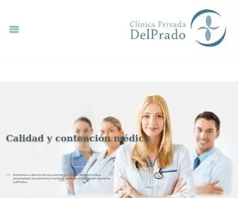 Clinicadelprado.com.ar(Clínica del Prado) Screenshot