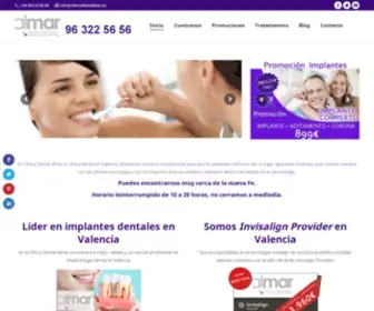 Clinicadentalalmar.es(Clínica Dental Almar) Screenshot