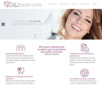 Clinicadentalgallardojimenez.com(Clínica Dental en Mijas) Screenshot