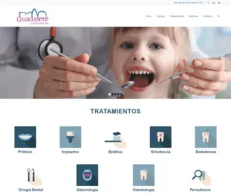 Clinicadentalguadalete.es(Clínica Dental Guadalete) Screenshot