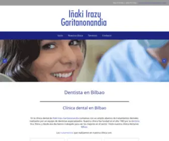 Clinicadentalirazu.es(Dentista) Screenshot