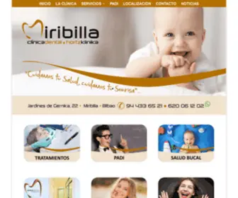 Clinicadentalmiribilla.com(HORTZ KLINICA) Screenshot