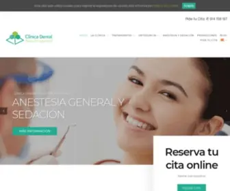 Clinicadentalplazaprosperidad.com(Clínica Dental Prosperidad en Madrid) Screenshot