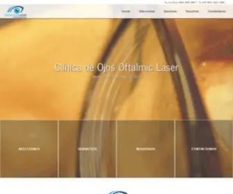 Clinicadeojos.com.pe(Clínica) Screenshot