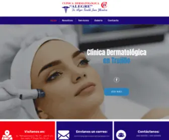 Clinicadermatologicaalegre.com(Clínica Dermatológica) Screenshot