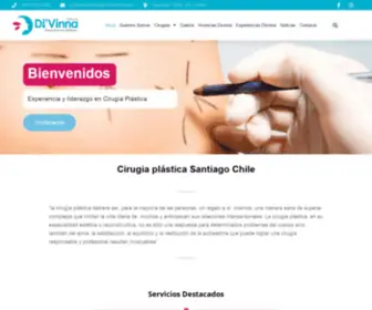 Clinicadivinna.cl(Clínica Di'Vinna) Screenshot