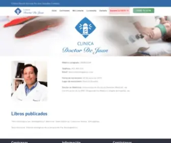 Clinicadoctordejuan.es(Clinica Doctor Enrique De Juan González Castejon) Screenshot