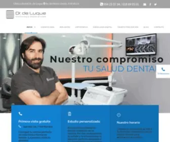 Clinicadoctordeluque.com(Clínica Dr) Screenshot