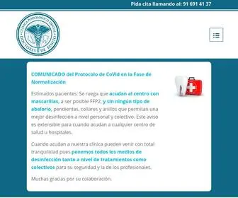 Clinicadrsdebenito.com(Clínica Dental en Pinto) Screenshot