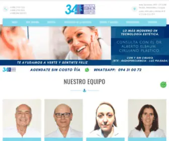 Clinicaelbaum.com(Estética y Calidad de Vida) Screenshot