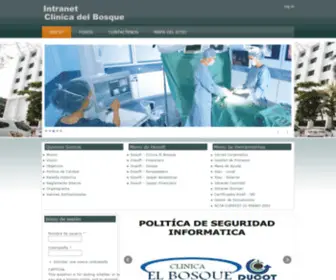 Clinicaelbosque.net(Clinicaelbosque) Screenshot