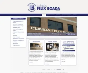 Clinicafelixboada.com(Clinica Felix Boada) Screenshot